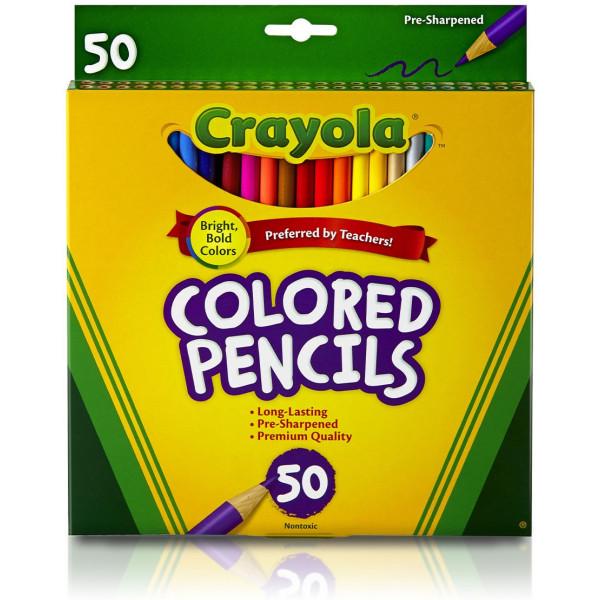 Набор цветных карандашей Crayola 50 шт. (68-4050)