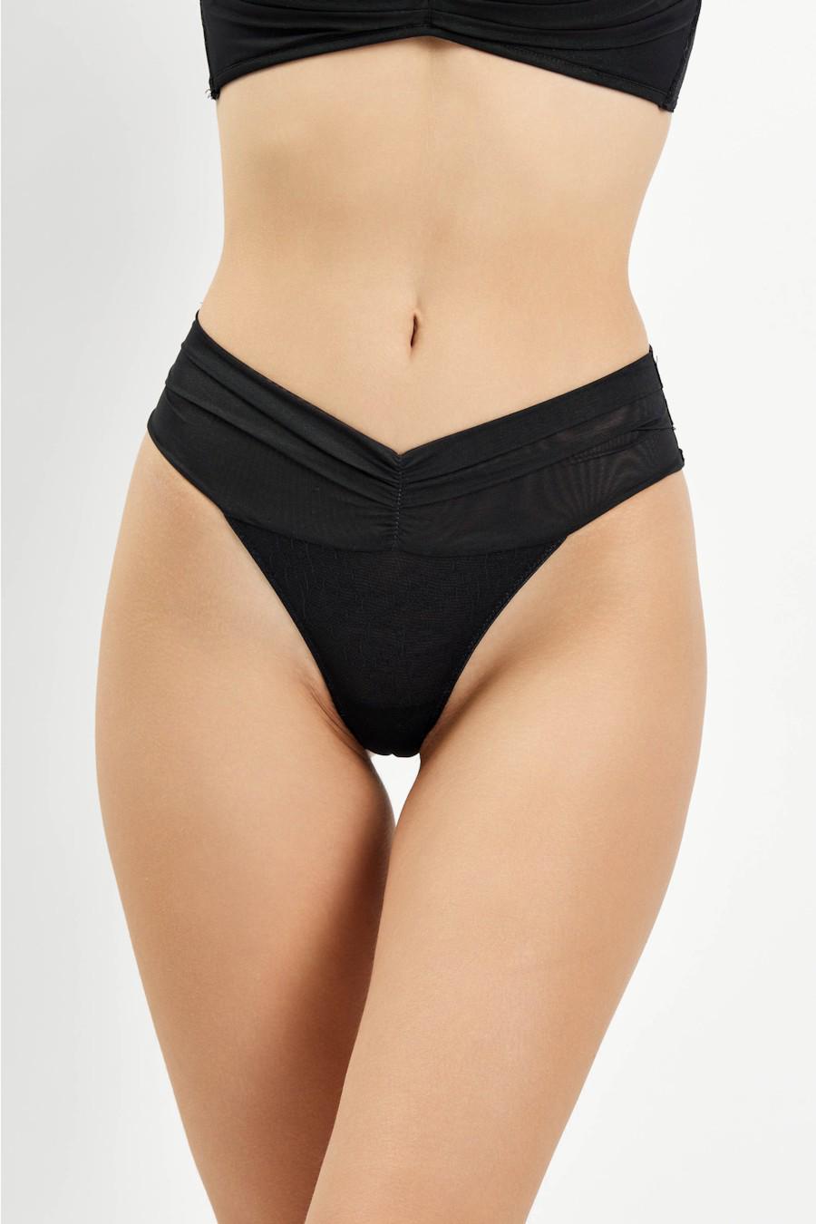 Трусики бразилиана Anabel Arto р. 5/XL Черный (35097/75434)