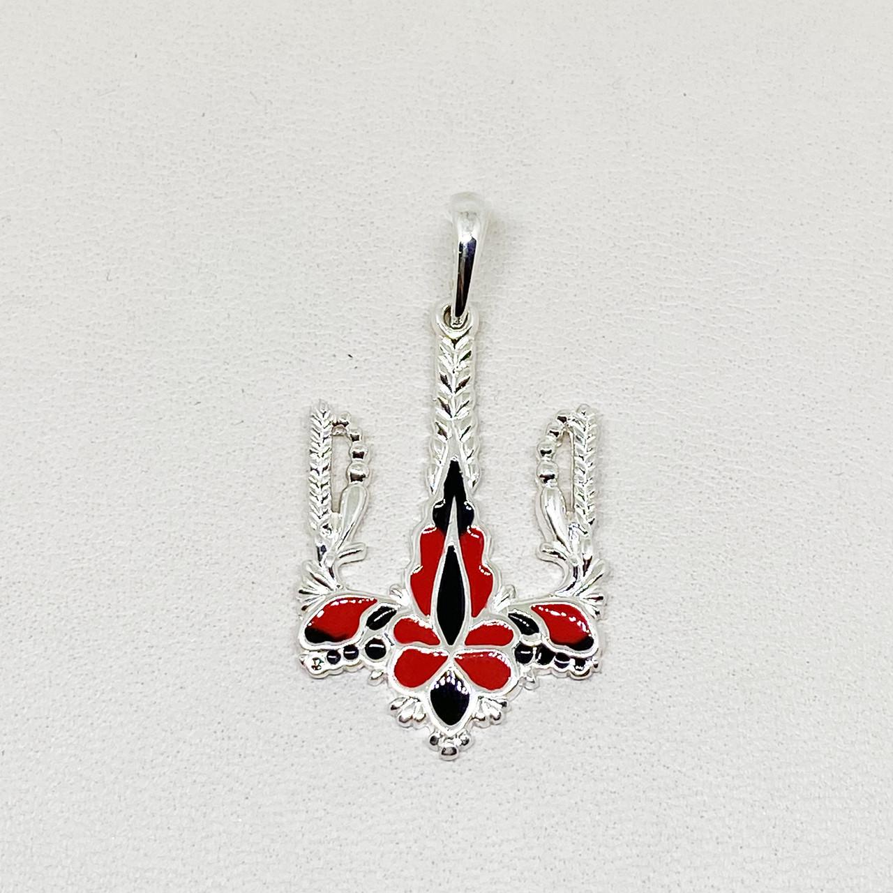 Кулон серебряный Трезубец Возрождение 5,9 г (1807374554)