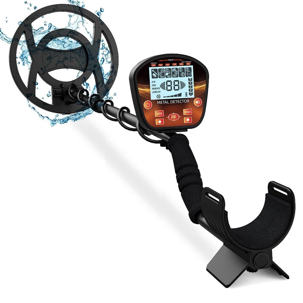 Металлоискатель GT 860 грунтовой и подводный без аккумулятора Черно-красный