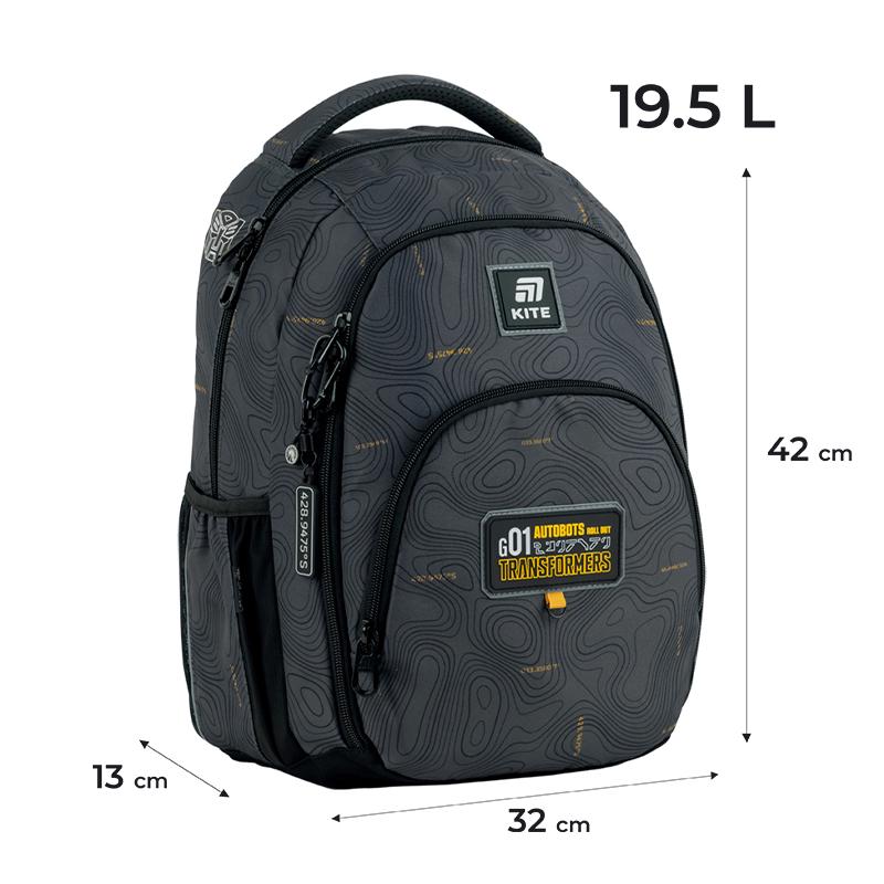 Рюкзак KITE Education Teens Transformers TF25-905M - фото 2 Рюкзак KITE Education Teens Transformers TF25-905M - фото 2