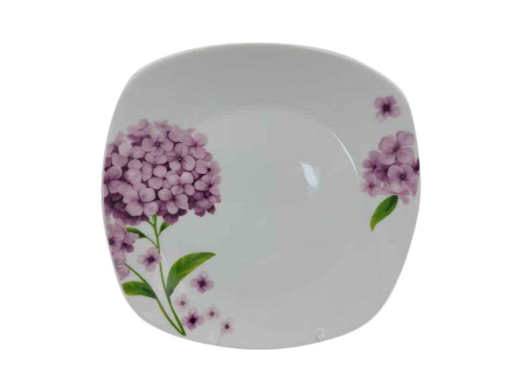 Тарелка мелкая Vitol Сирень 200 мм 12 шт. (801116)