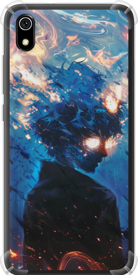 Чехол на Xiaomi Redmi 7A Сатору Годжо (6129sp-1716-42517) Чехол на Xiaomi Redmi 7A Сатору Годжо (6129sp-1716-42517)