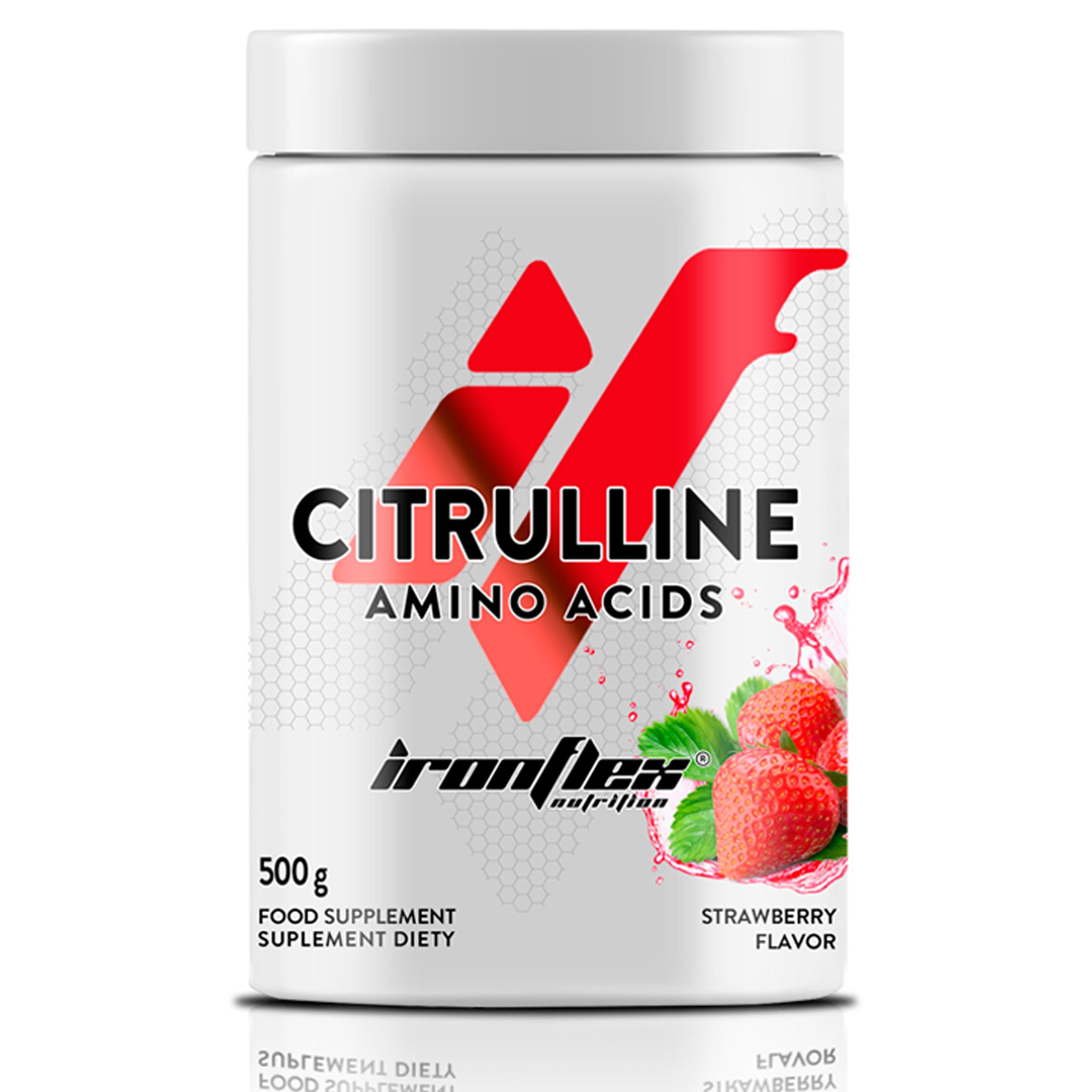 Цитрулин IronFlex Citrulline 500 г Strawberry
