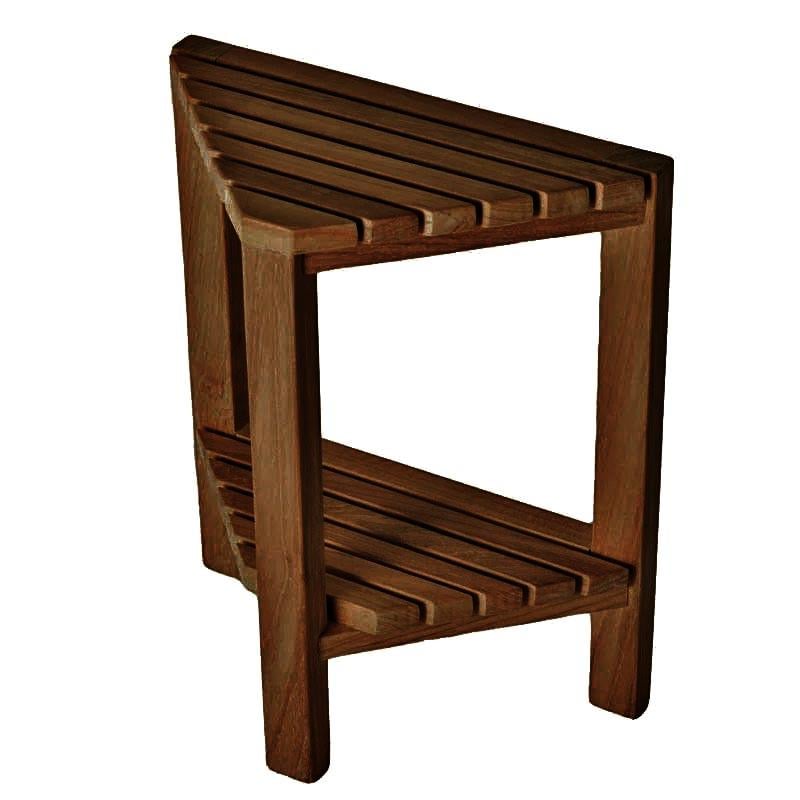 Табурет для ванной из дерева Ноливета Терракот (ТВН-006932)