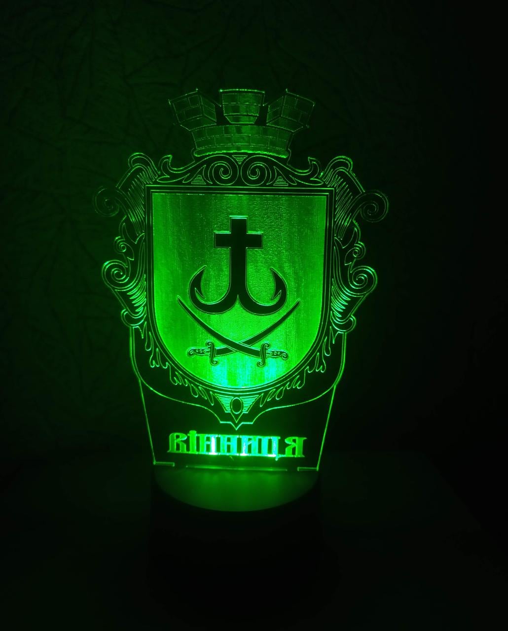 3d-ночник Винница Герб несколько подсветок/bluetooth (1858553104)