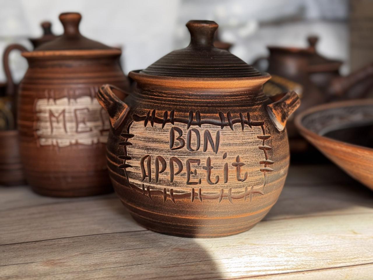 Супник глиняный Bon Appetit 1,5 л (2571567823) - фото 5 Супник глиняный Bon Appetit 1,5 л (2571567823) - фото 5