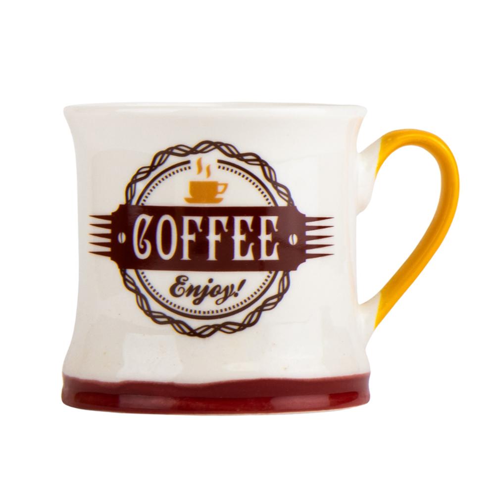 Кружка керамическая Elisey Premium coffee 320 мл Белый 3 (9070-010)