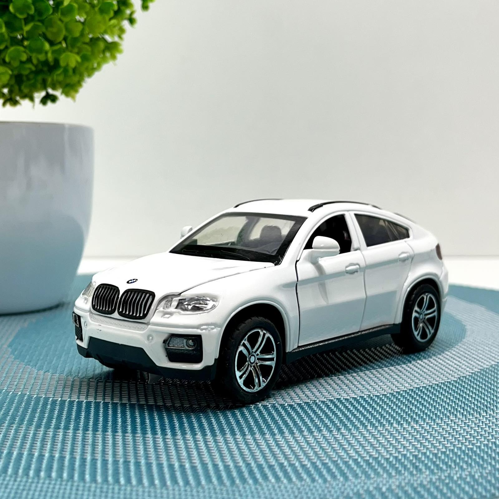 Игрушка машинка джип инерционная АвтоСвіт BMW x6 металлическая 14 см Белый (AP-1759) Игрушка машинка джип инерционная АвтоСвіт BMW x6 металлическая 14 см Белый (AP-1759)