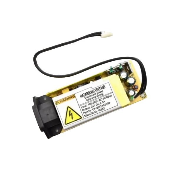 Блок питания Mikrotik 24V2APOW 24 В 2,5 A для CCR1009-7G-1C-1S+ and CRS317-1G-16S+R (577787)