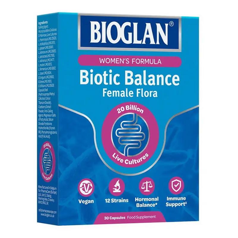 Пробіотики для жінок Bioglan Biotic Balance Female Flora 20 Billion 30 капс. (23081-01)