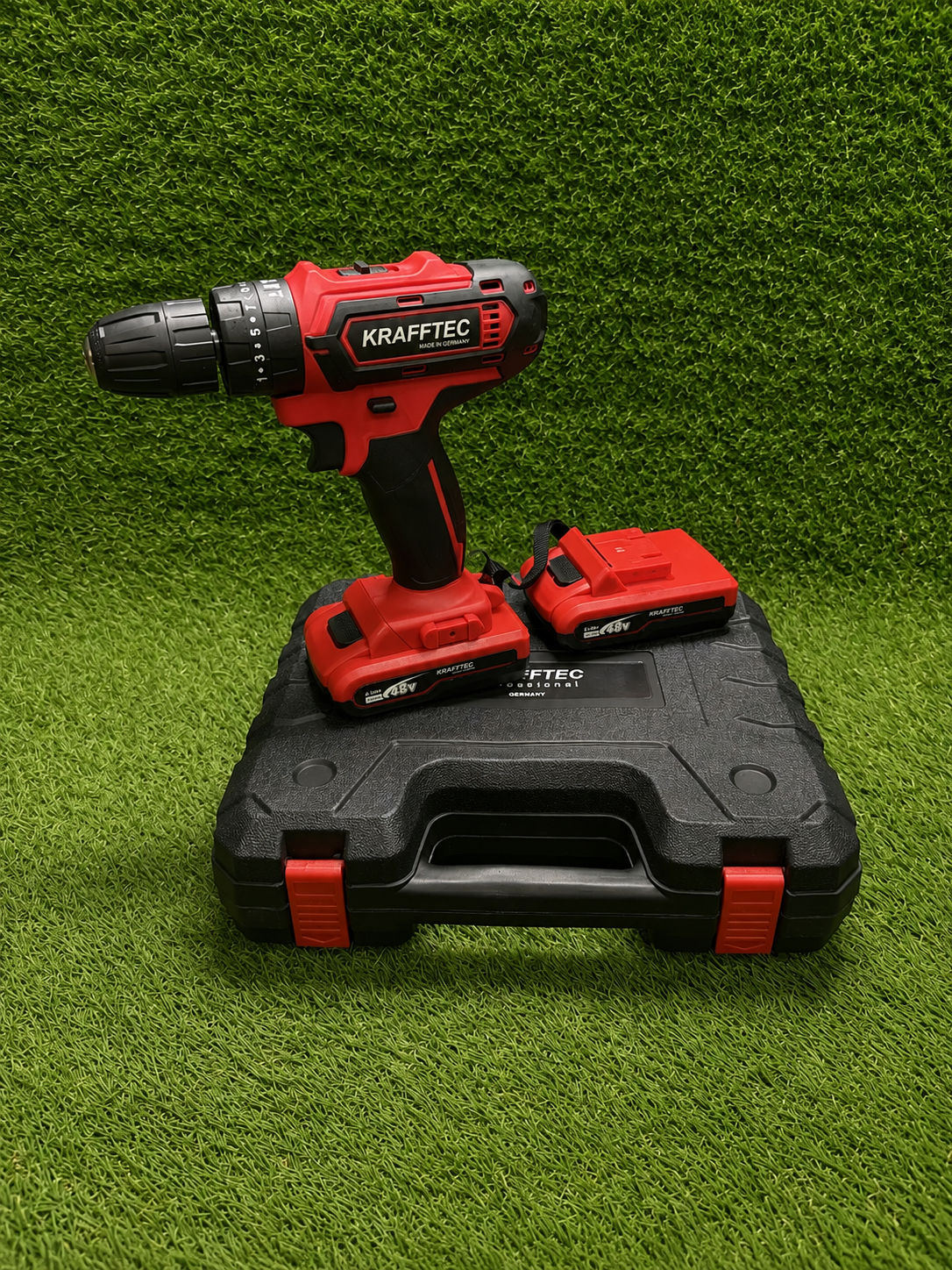 Шуруповерт ударный Krafftec Germani GCT220 2 аккумулятора 48 В 6 Ач в кейсе (GCT220)