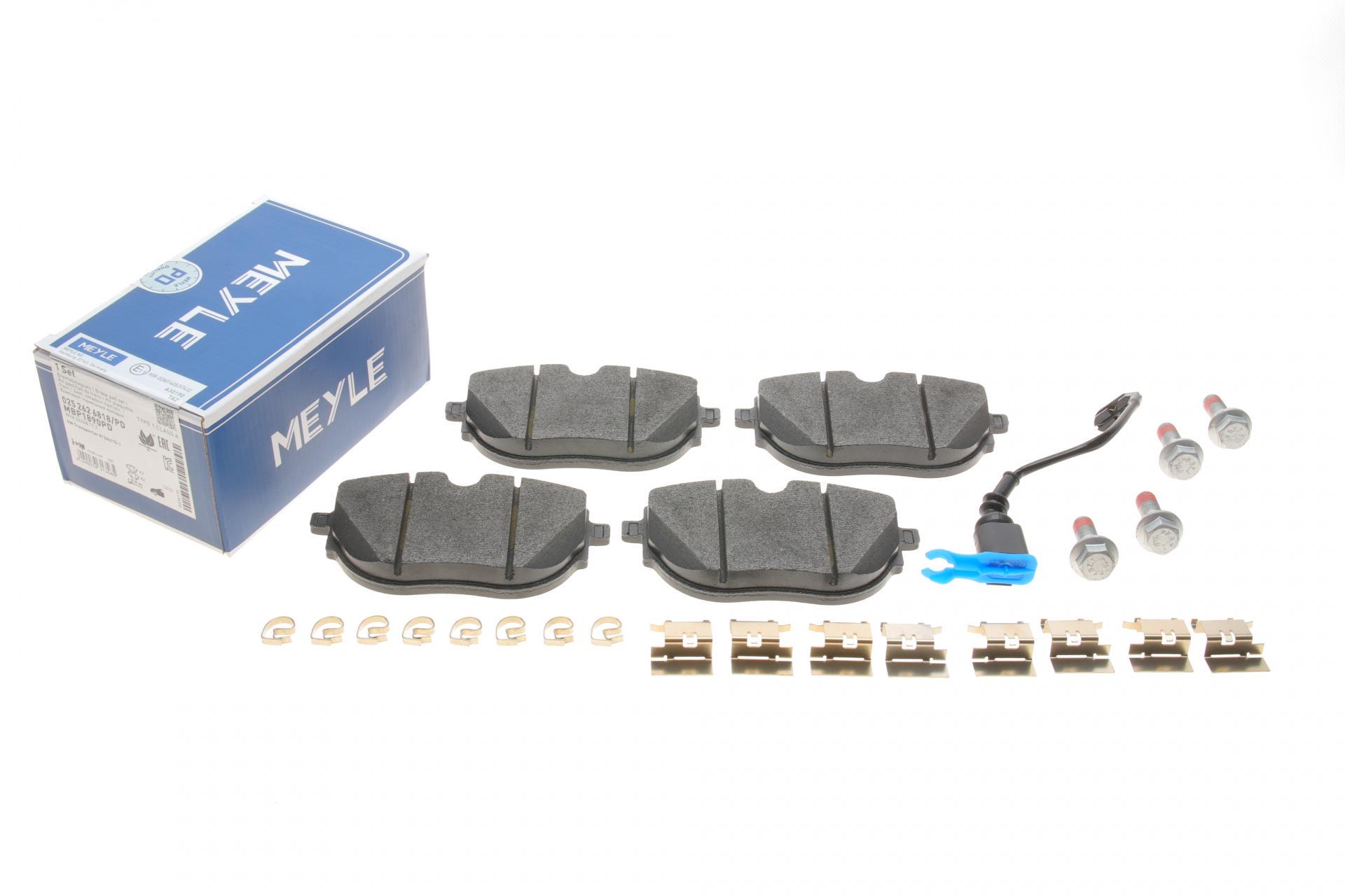 Колодки гальмівні передні Meyle 025 262 6818/PD VW T6 15-