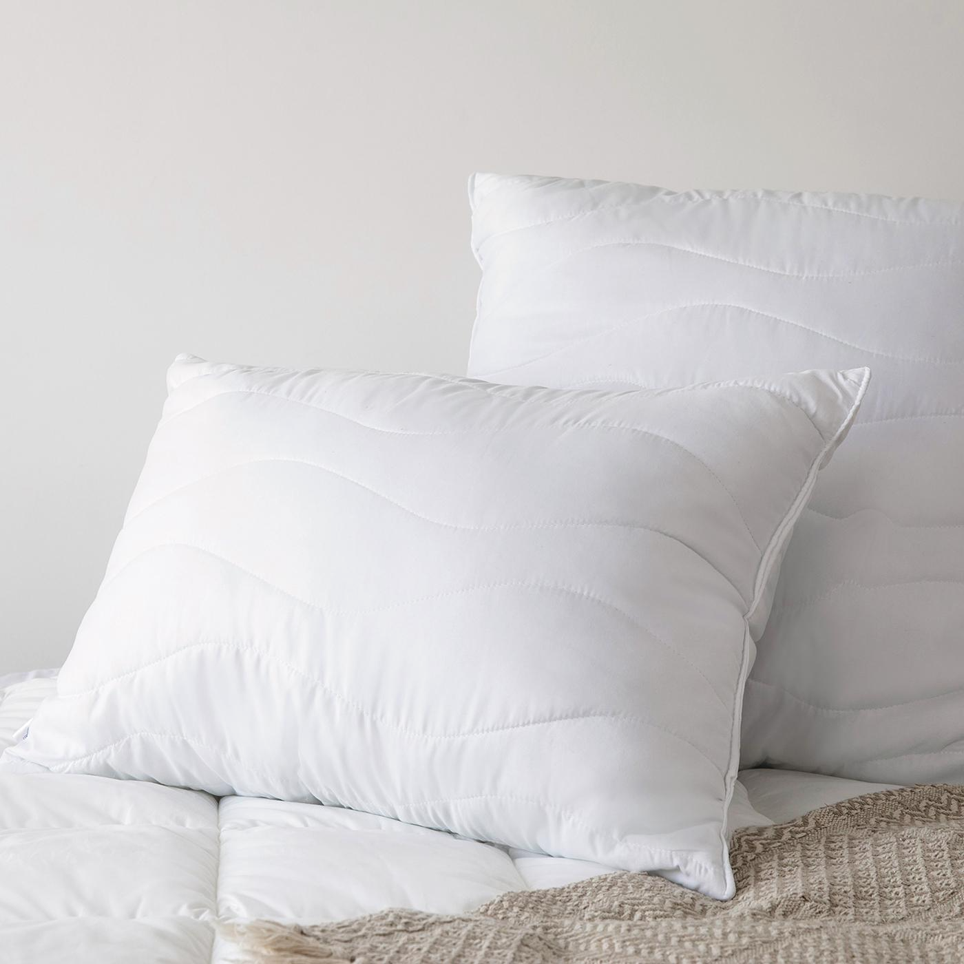 Подушка гипоаллергенная ТЕП дышащая 70х70 см Белый (classic70) - фото 3