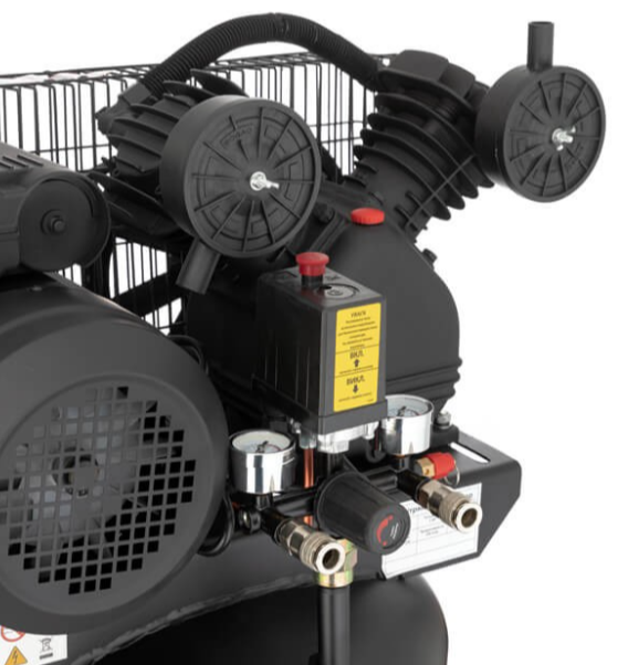 Компресор Intertool PT-0017 поршневий масляний ремінний 100 л 3 кВт - фото 5 Компресор Intertool PT-0017 поршневий масляний ремінний 100 л 3 кВт - фото 5