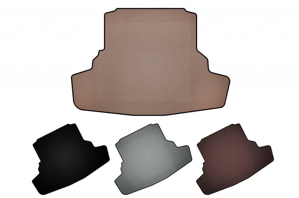 Ковер резиновый в багажник Digital Designs Carsuit для +2 длинный для Nissan Qashqai 2010-2014 гг. резина Бежевый