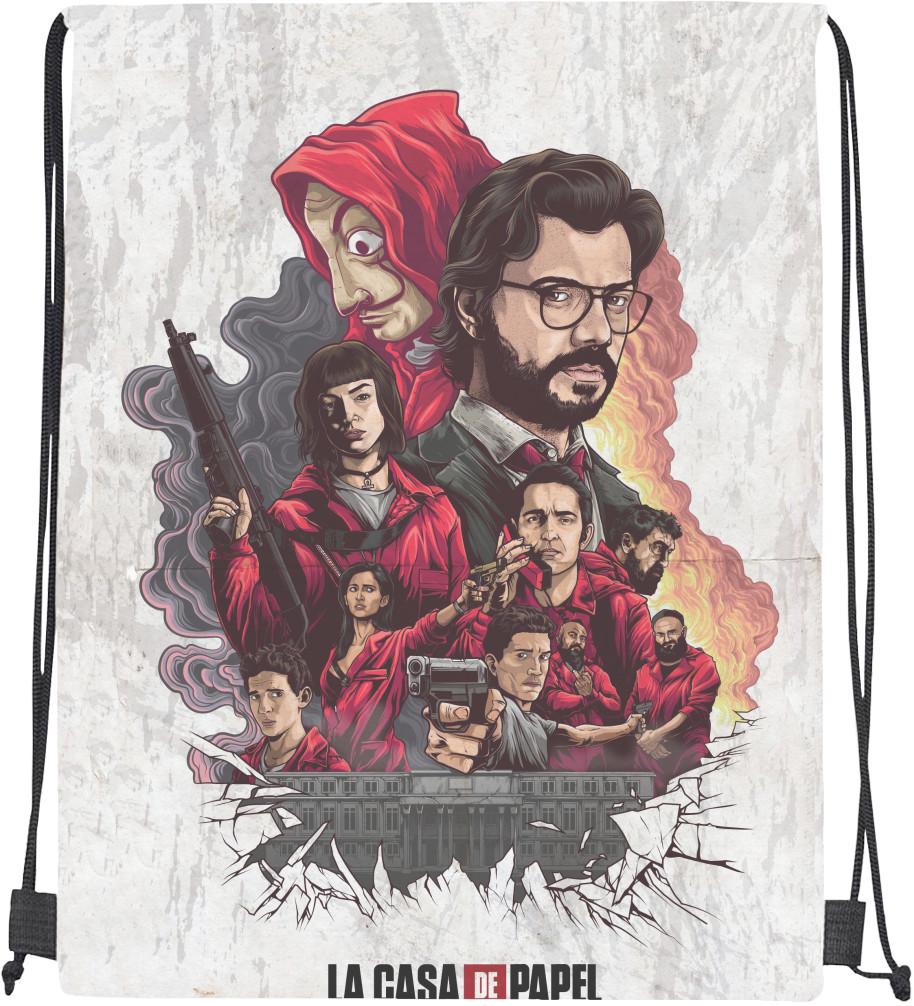 Мішок спортивний La Casa De Papel 2 (20298611) Мішок спортивний La Casa De Papel 2 (20298611)