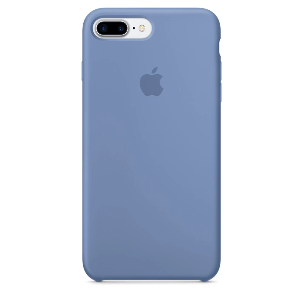 Силиконовый Чехол Накладка Silicone Case для iPhone 8 Plus/7 Plus Azure