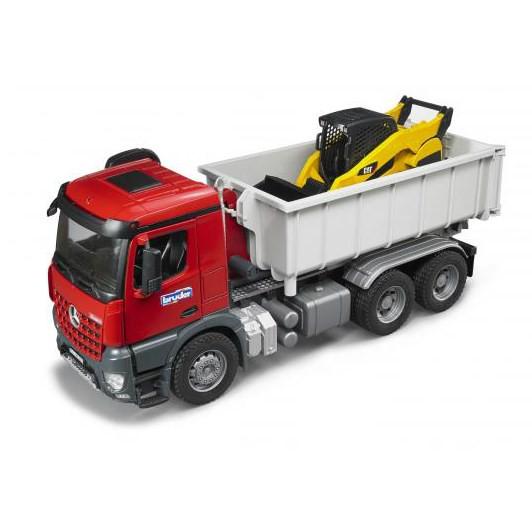 Іграшка самоскид Bruder MB Arocs зі знімним контейнером модель 1:16 03622 - фото 4
