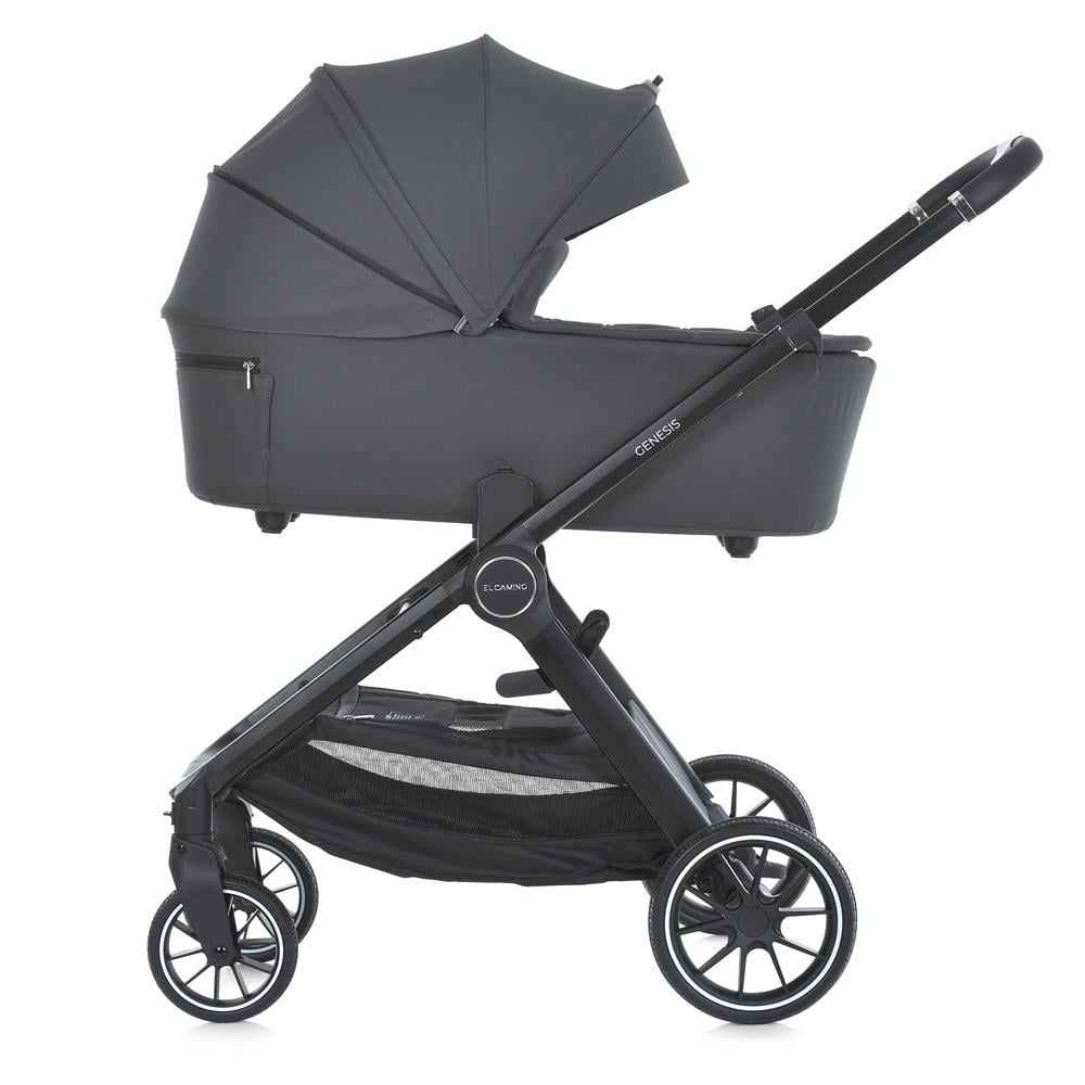 Коляска универсальная El Camino ME 1126 Asphalt Gray Genesis 2в1 - фото 14 Коляска универсальная El Camino ME 1126 Asphalt Gray Genesis 2в1 - фото 14