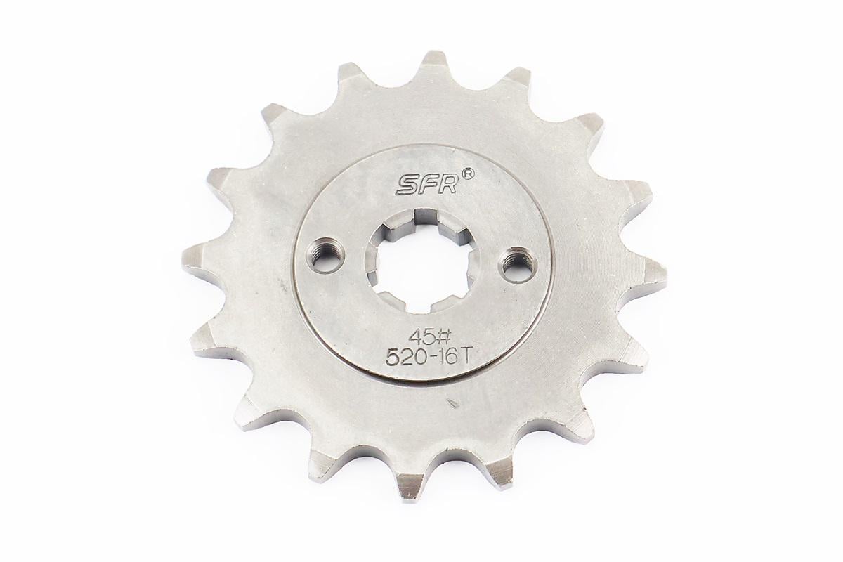 Зірка передня до мотоцикла BAJAJ PULSAR P-180 NS-200 AVENGER 220cc 520H-16T шліц 4 мм