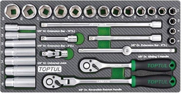 Набір інструмента ключів Toptul TP GEA3005 3/8"