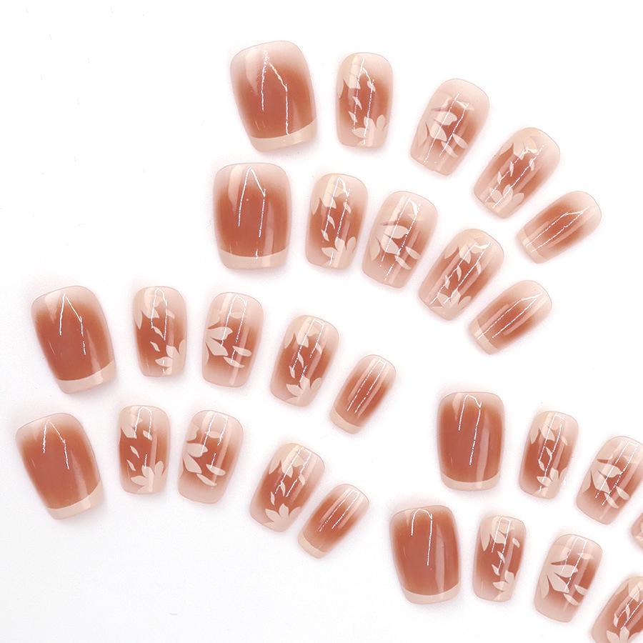 Накладные ногти с клеем Bananahall 24 шт. LK13296 Бежевый (A9862) - фото 3 Накладные ногти с клеем Bananahall 24 шт. LK13296 Бежевый (A9862) - фото 3