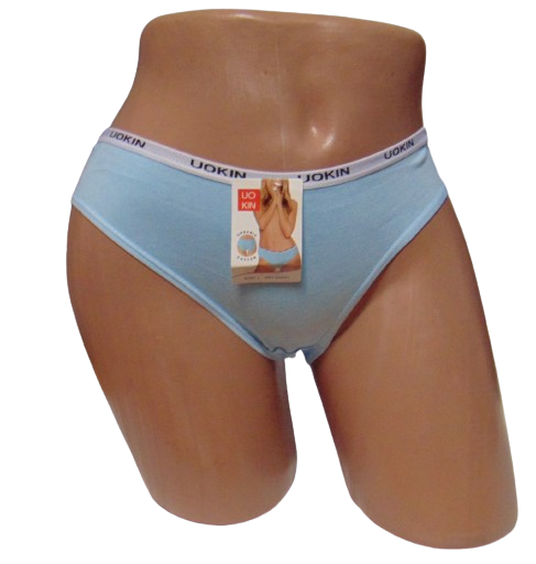 Трусы женские с тонкой резинкой Uokin 3531 L Голубой (2078096011)