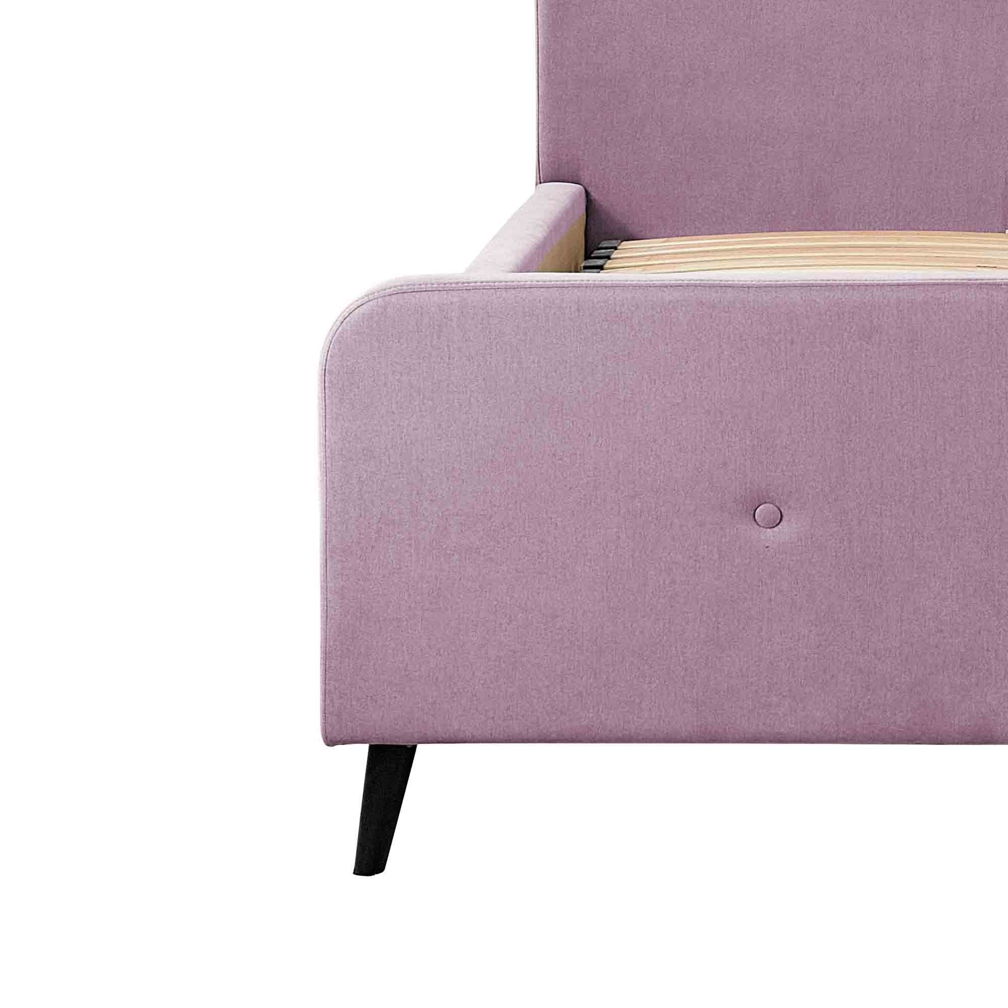 Кровать Mishel VIP Wood Fibril 24 140х200 см Розовый - фото 5 Кровать Mishel VIP Wood Fibril 24 140х200 см Розовый - фото 5