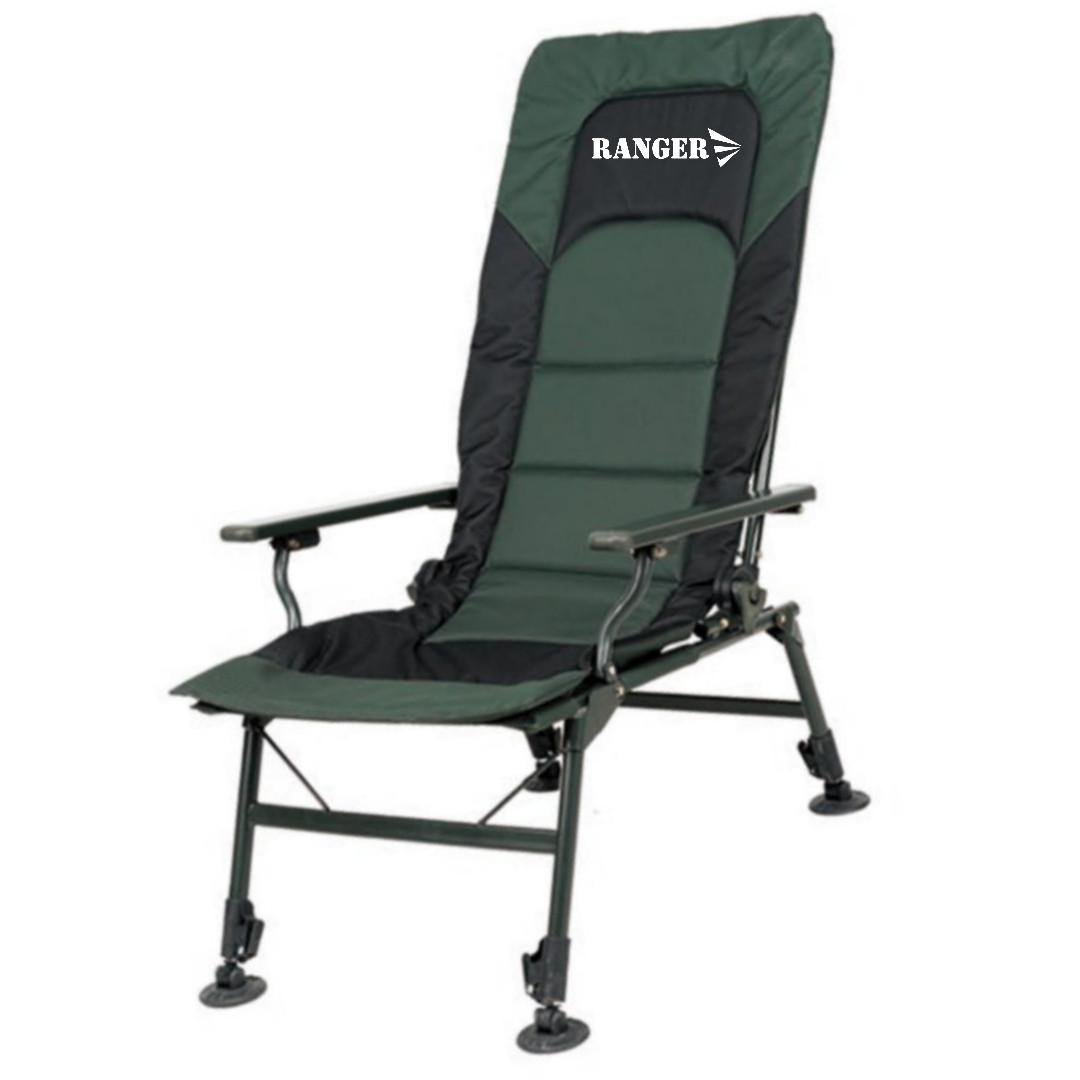 Кресло карповое раскладное Ranger Expert SL-113 RA2252 Оксфорд 600D до 140 кг Dark Green - фото 5