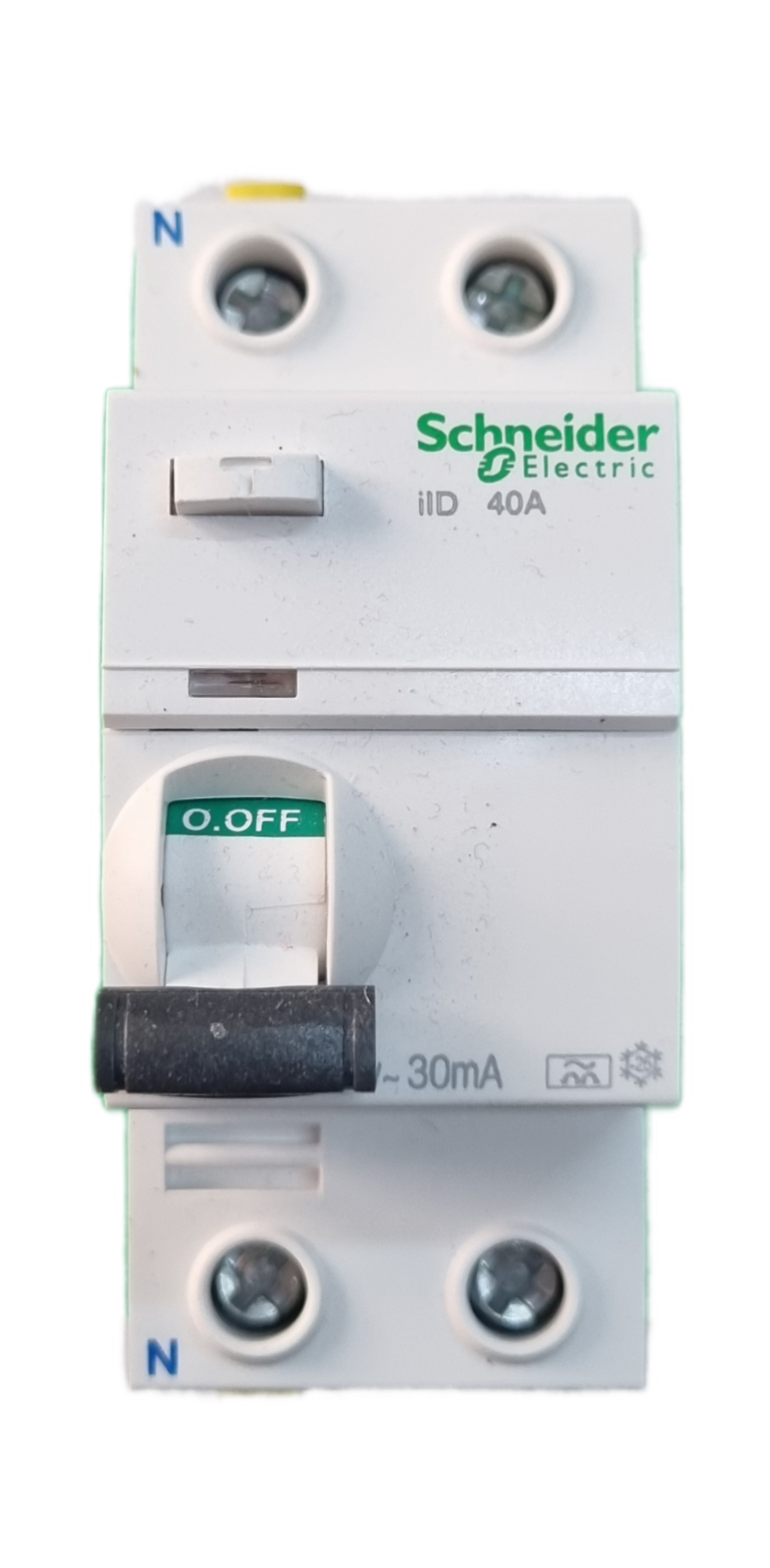 Вимикач навантаження Schneider Electric Acti9 iID K 40A 2 тип А A9Z21240 диференціальний