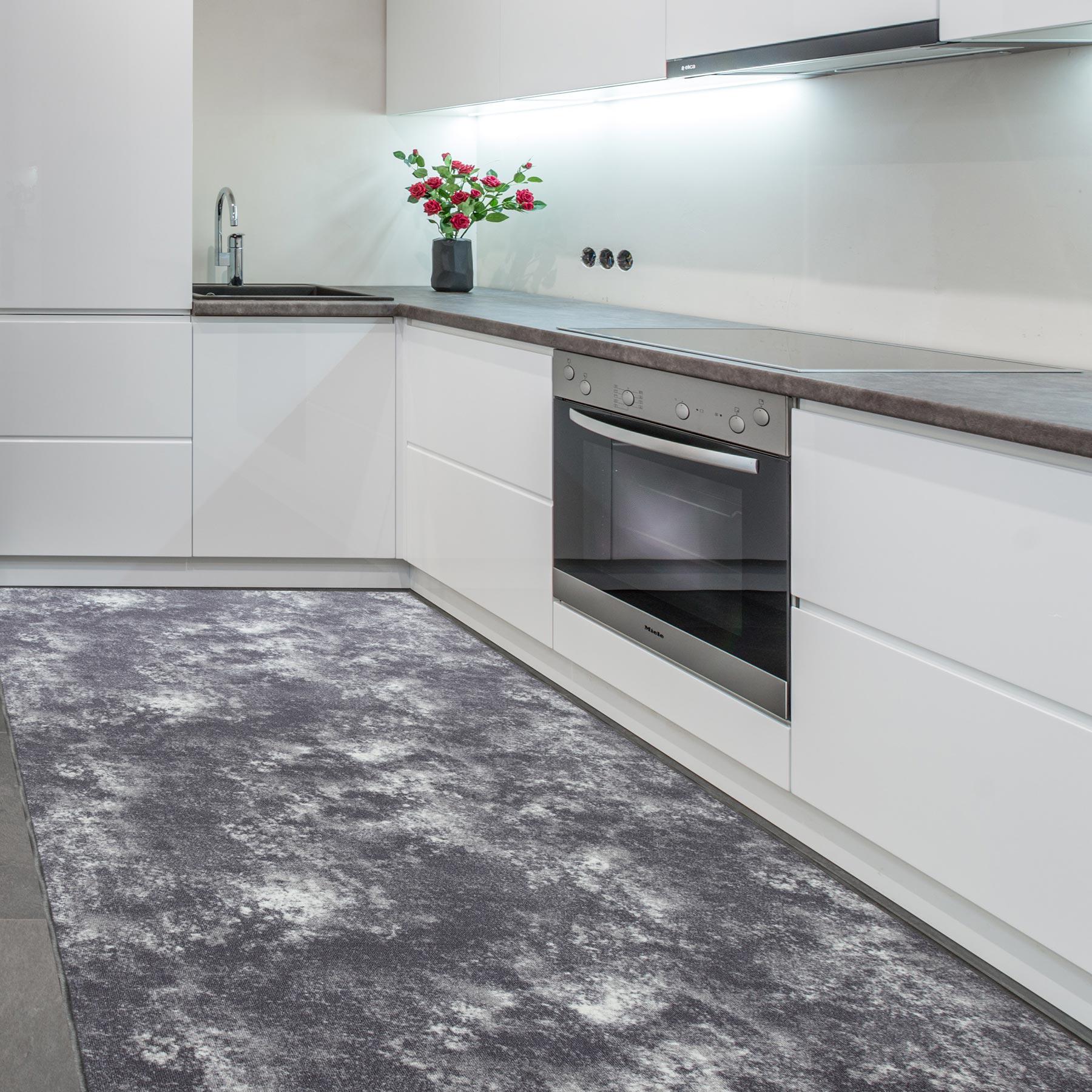 Килим безворсовий на гумовій основі DAKARIA Ratio PrintGel Run 1023vl41-p4 1x1,5 м Сірий (00-00015310) - фото 2 Килим безворсовий на гумовій основі DAKARIA Ratio PrintGel Run 1023vl41-p4 1x1,5 м Сірий (00-00015310) - фото 2