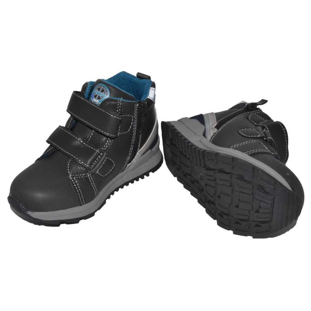 Ботинки демисезонные Y.TOP JR-355-9 р. 27 17,5 см Grey - фото 4 Ботинки демисезонные Y.TOP JR-355-9 р. 27 17,5 см Grey - фото 4