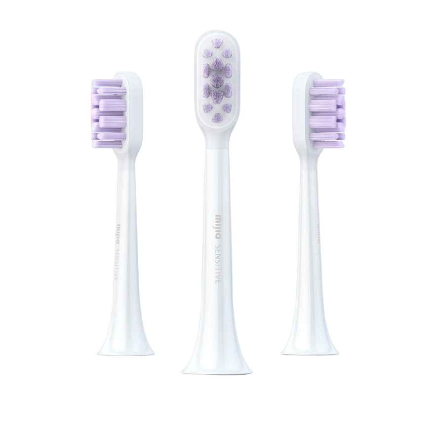 Насадки для зубної щітки Mijia Sonic Electric Toothbrush T301 T302 T501 Heads 3 Pack Standart BHR6327CN Blue