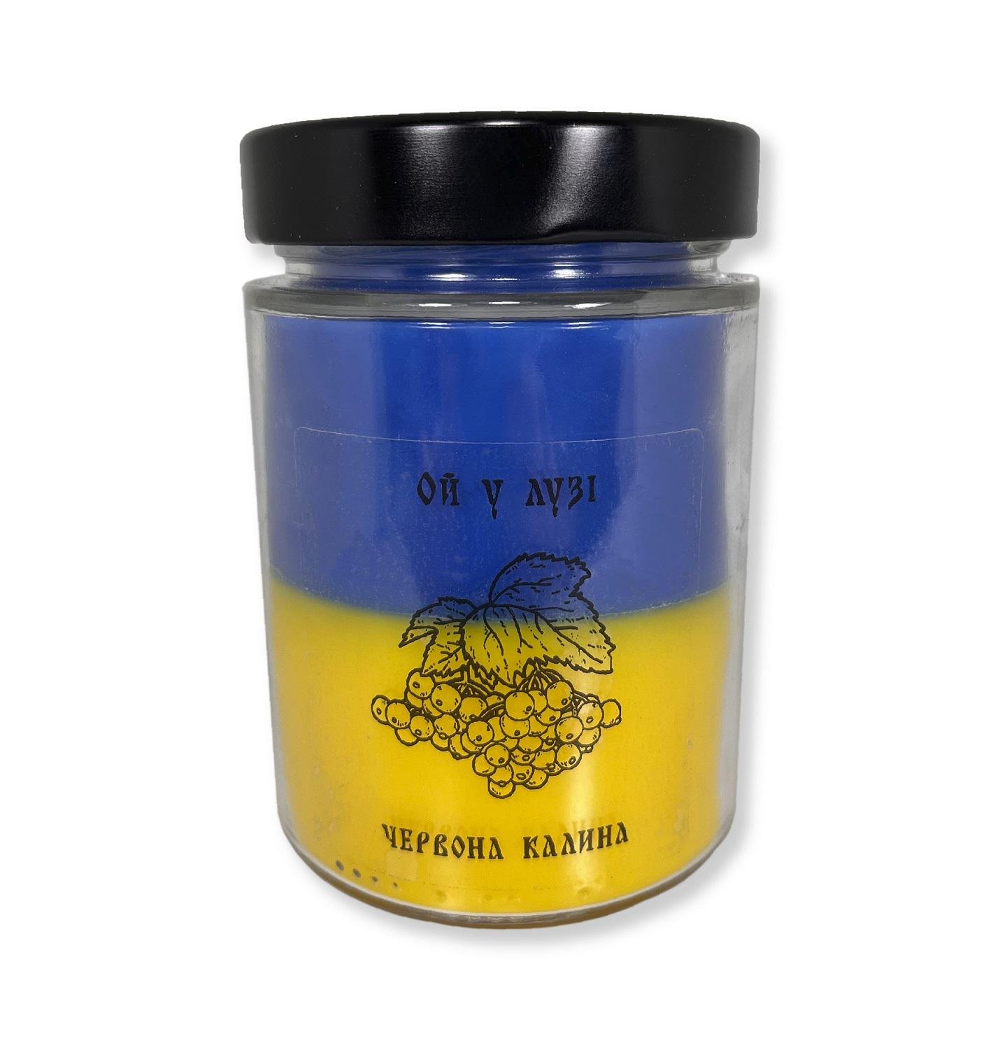 Аромасвеча Ой В Лугу Красная Калина Лаванда 300 г (710_19-200)