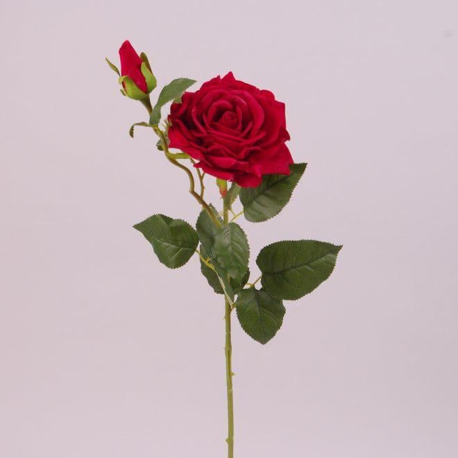 Искусственный цветок Flora Роза Красный (73281)