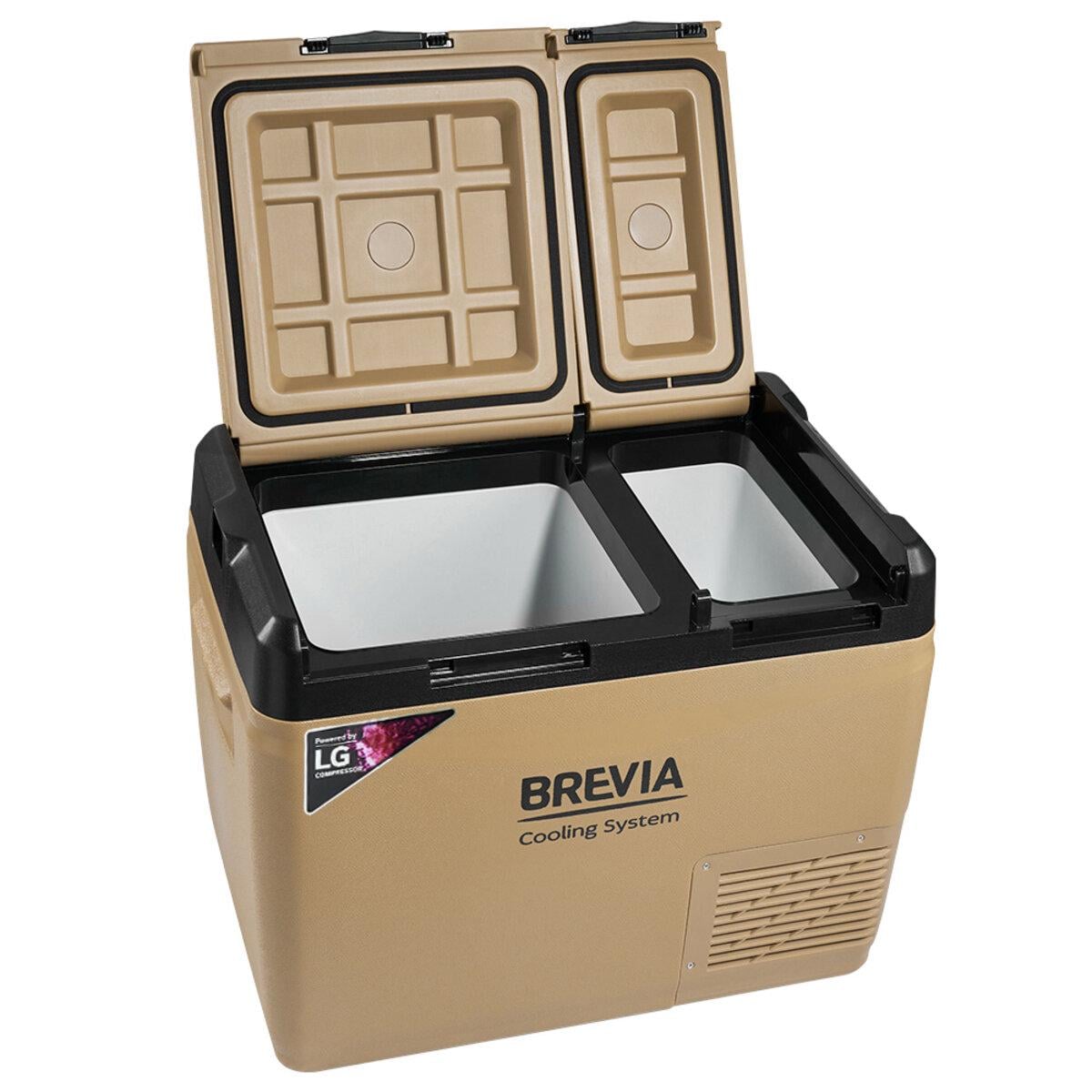 Холодильник Brevia автомобільний двокамерний 39 л (23405)