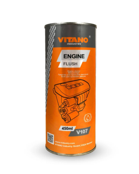Средство для промывки двигателя Engine Flush Vitano 443 мл V107 (КИЛ830208)