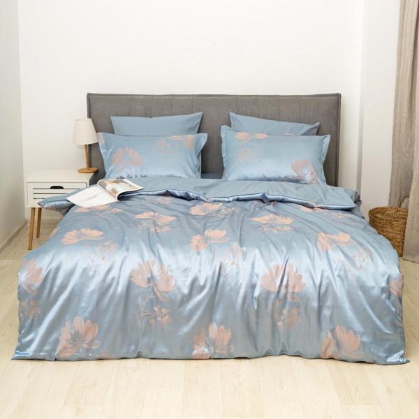 Постельное белье Viluta Tiare 2540 сатин жаккард евро (25898241)