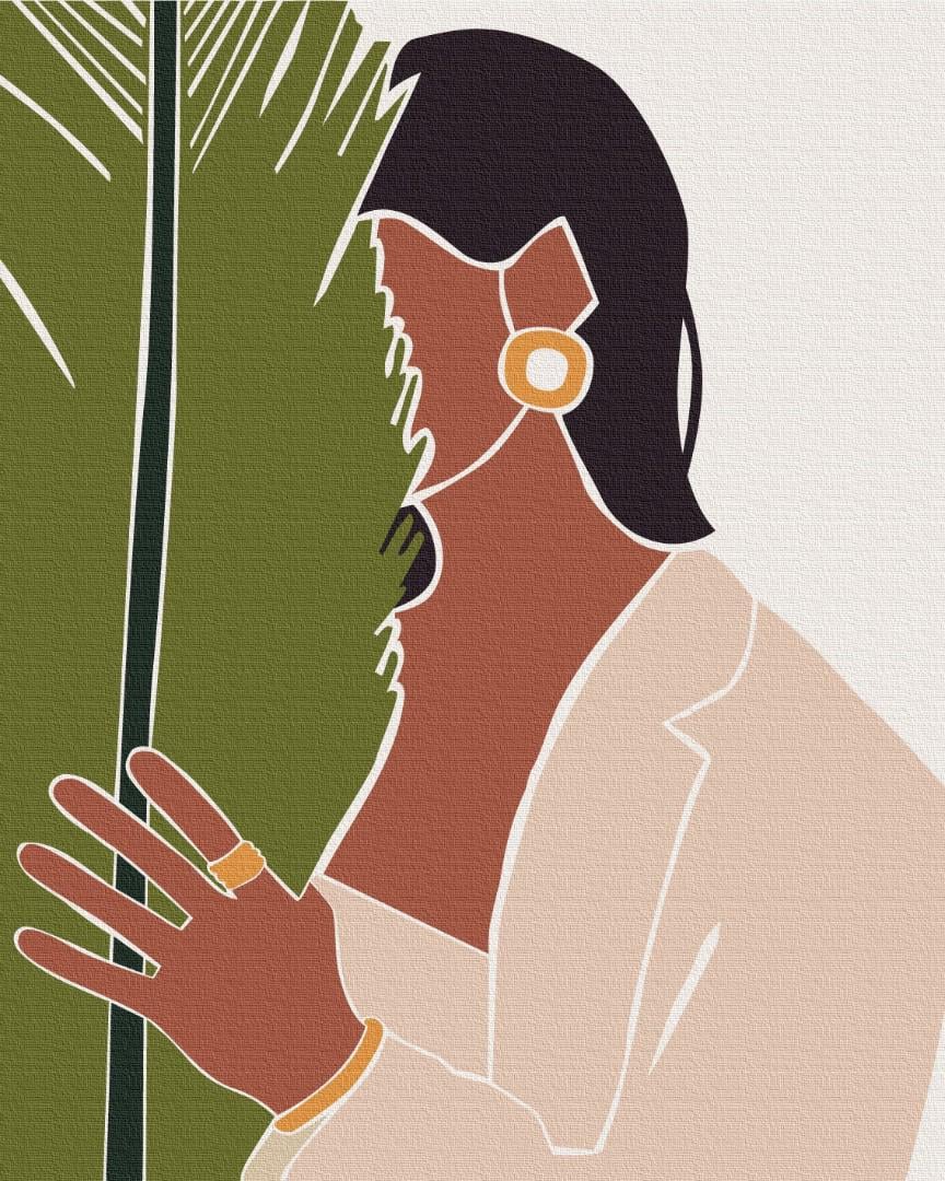 Картина по номерам Brushme Экзотические прикосновения 48x60 см (BS53683L)