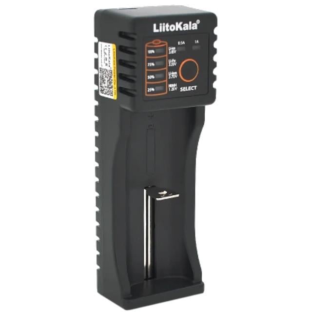 Зарядний пристрій Liitokala Lii-100B 1 канал 3,7V Lion/3,2V Li-Fe (3062558465)