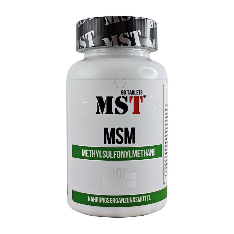 Метилсульфонилметан MST MSM 2000 90 табл.