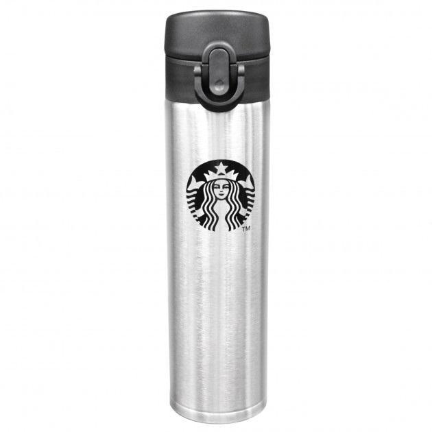 Термос STARBUCKS EL-500 400 мл Срібний (46687)