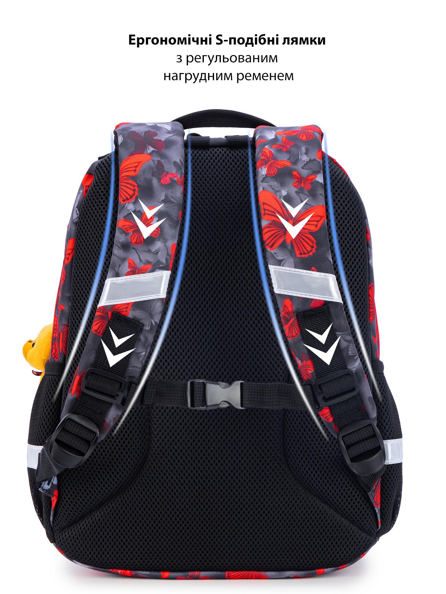 Рюкзак ортопедический School Standard Котик для младших классов 38х28х16 см (160-1) - фото 5