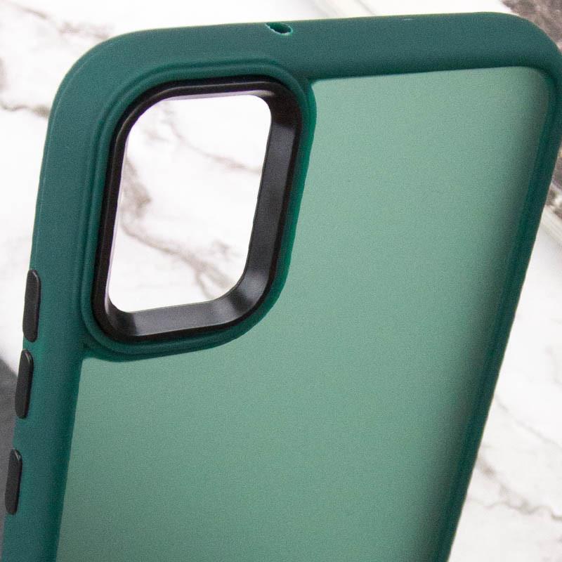 Противоударный чехол TPU+PC Lyon Frosted для Samsung Galaxy A06 Green - фото 5