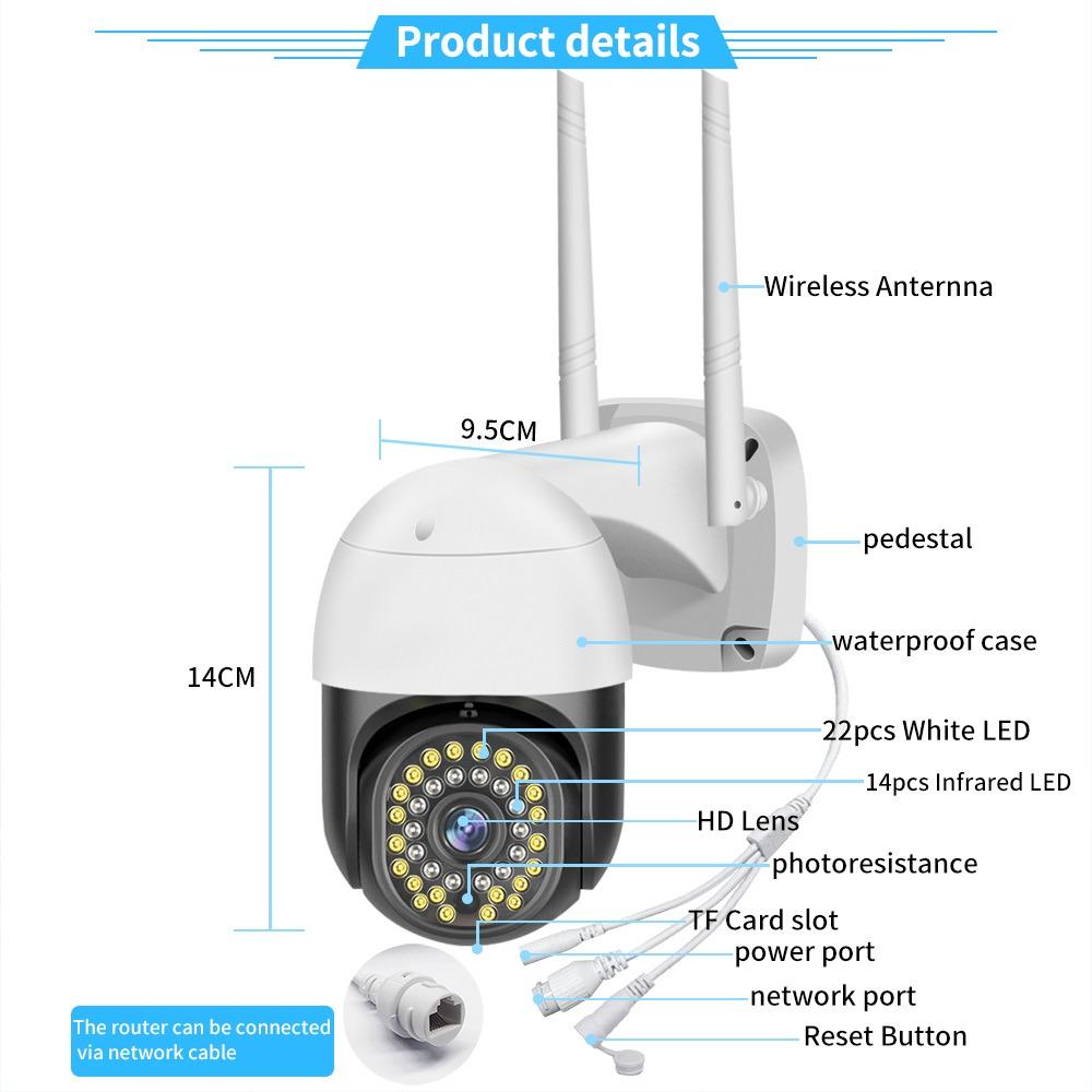 Камера IP Уличная Wi-Fi 3 МП PRO-H-4G с двухсторонней связью и ночным видением - фото 2