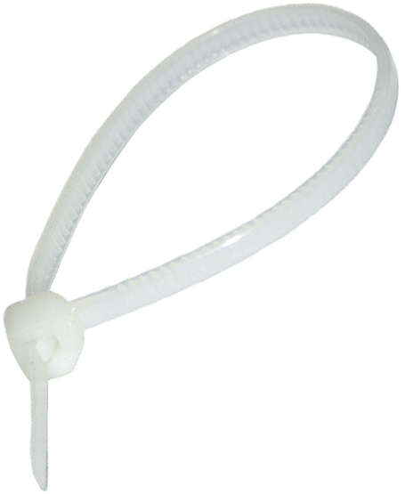 Стяжка нейлоновая Sigma 4,6х300 мм 50 шт. Белый (1580)
