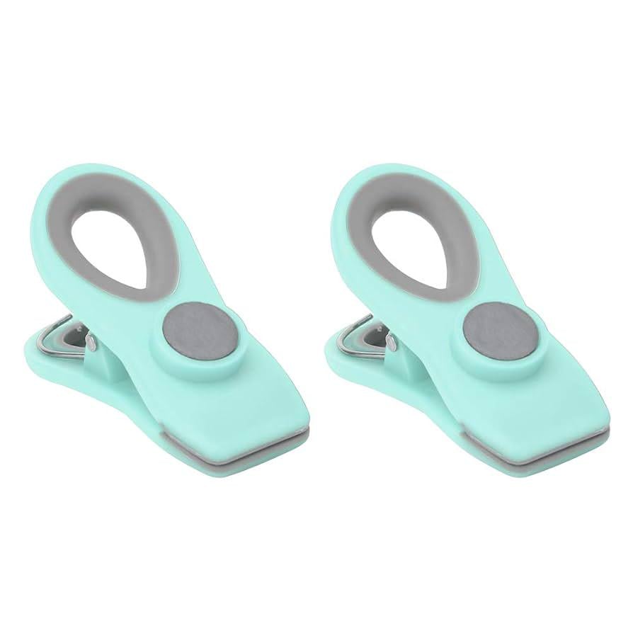 Затискач універсальний магнітний Бірюзовий (0378) - фото 2 Затискач універсальний магнітний Бірюзовий (0378) - фото 2