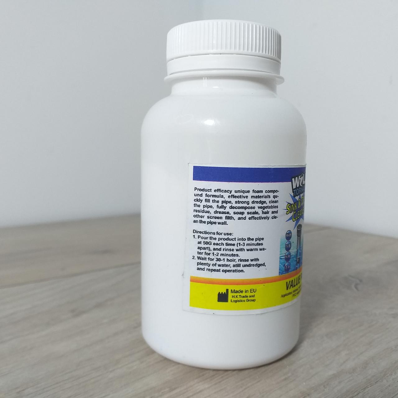 Очиститель для мойки и слива WILD Tornado Sink 210 г (X-83) - фото 5