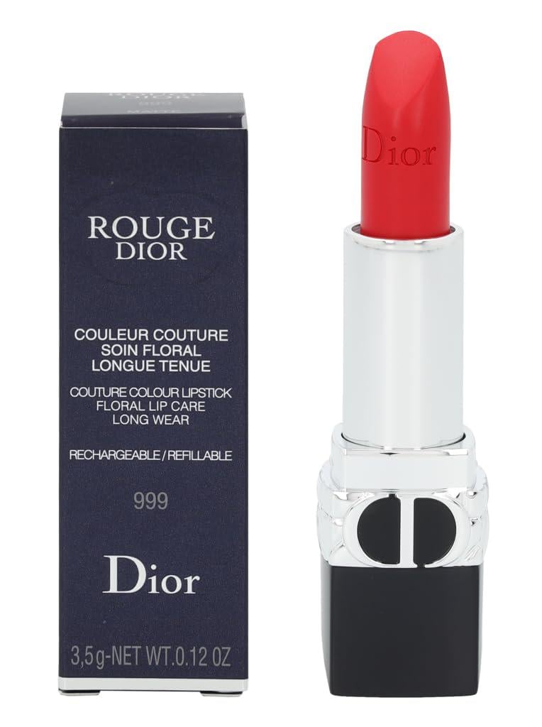 Помада губная Christian Dior Rouge Couture Lipstick 999 Matte Lipstick Refillable (3348901526814)
